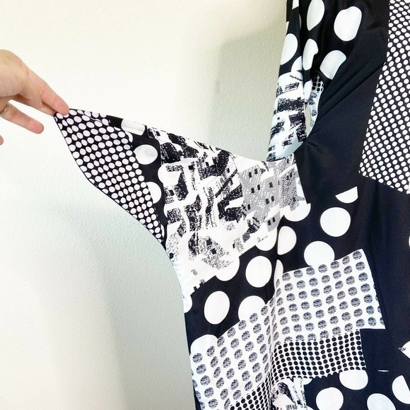 CAARA Krefeld Scarf Print Midi Dress NWT - Picture 6 of 12